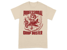 Professional Crop Duster Funny Skeleton T-Shirt