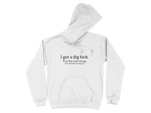 Funny Text Hooded Sweatshirt with Hilarious Message