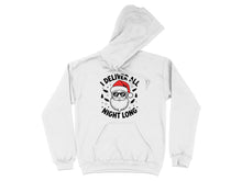 I Deliver All Night Long Santa Hoodie