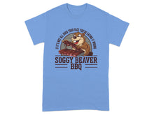 Soggy Beaver BBQ T-Shirt with Fun Beaver Graphic