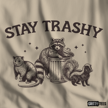 Stay Trashy Raccoon Opossum Skunk Tee