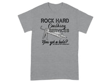Rock Hard Caulking Services Funny Graphic Shirt
